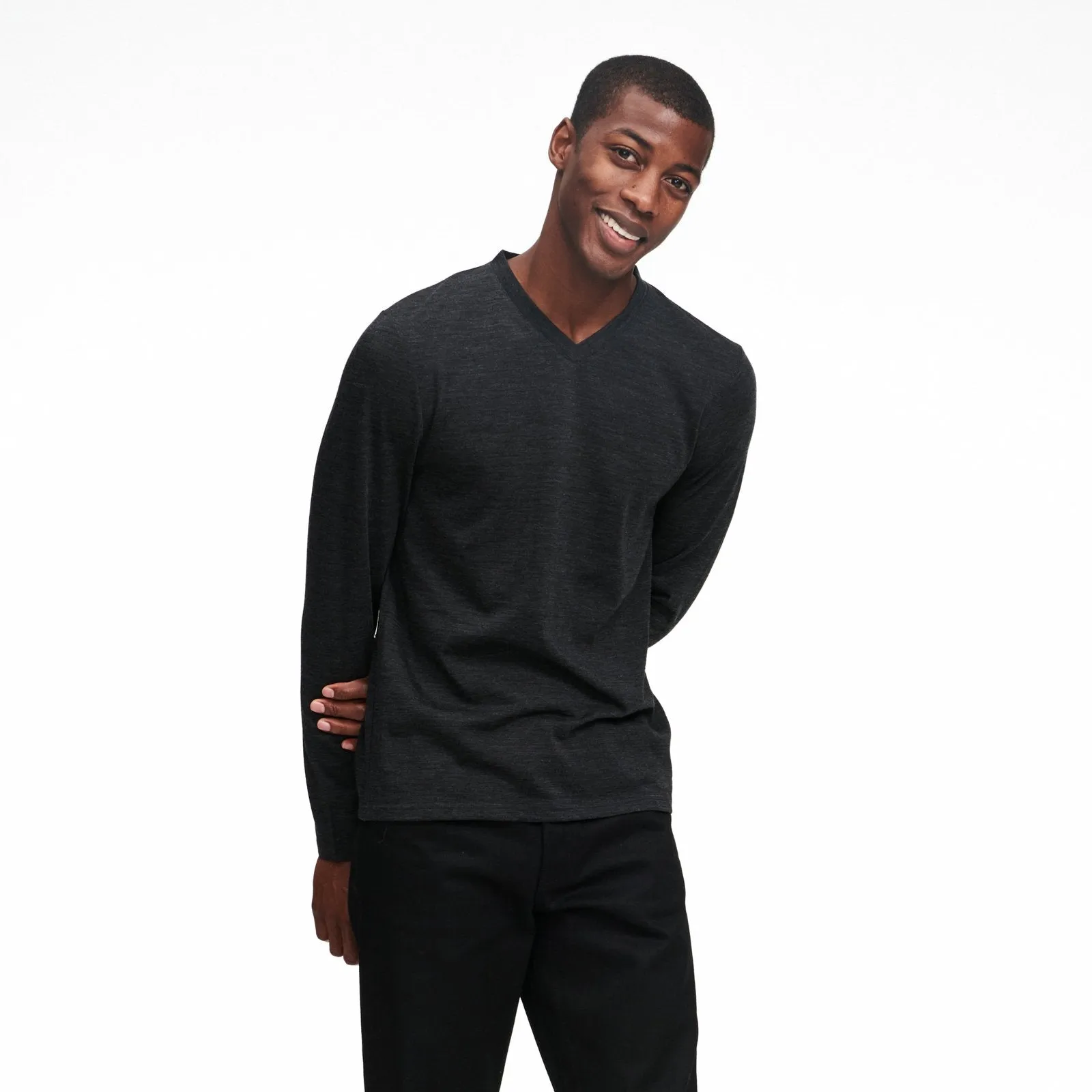 Ultralight V-Neck Long Sleeve T-Shirt