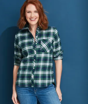 Vineyard Vines | Women's Flannel Relaxed Button Down