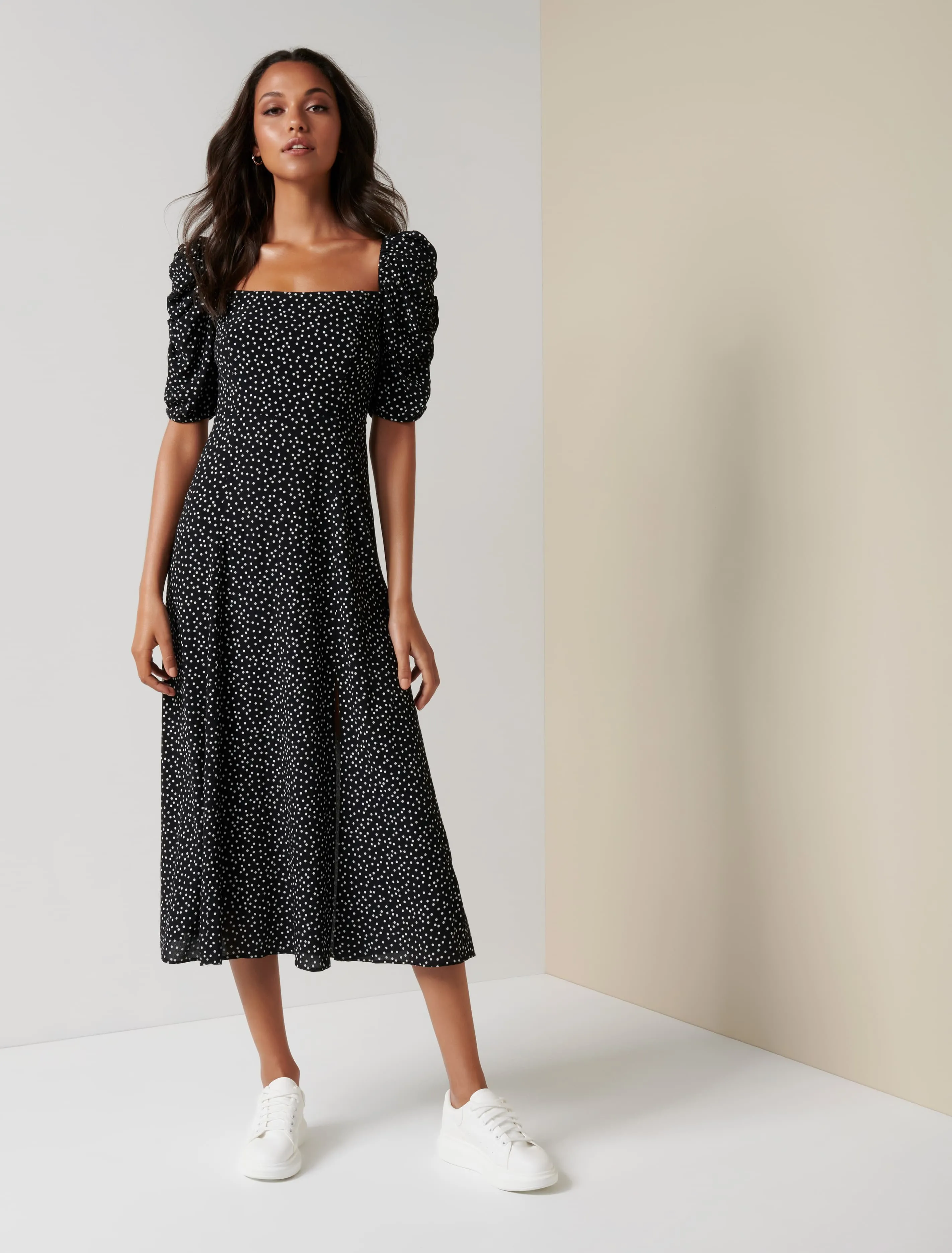 Willow Printed Midi Dress